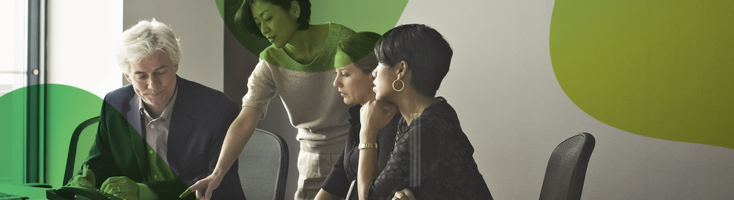 Photo that shows partnership